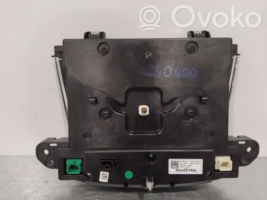 Opel Grandland X Controllo multimediale autoradio