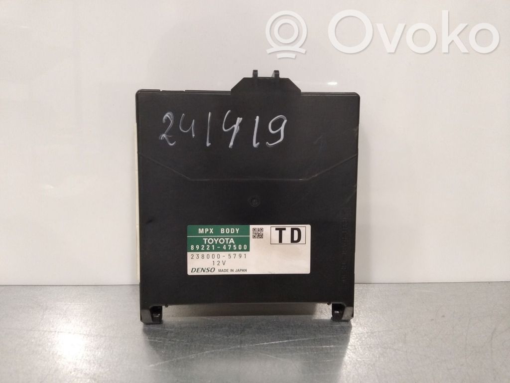 Toyota Prius+ (ZVW40) Alte unități/module de control 
