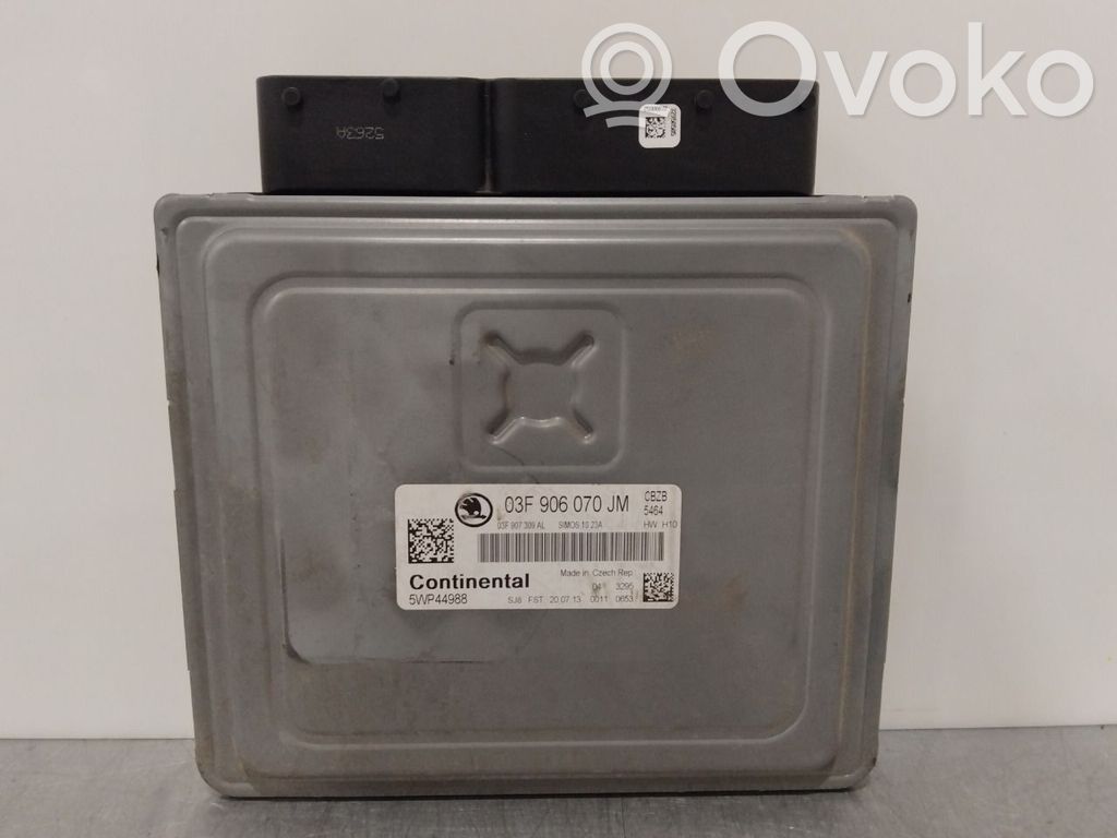 Skoda Rapid (NH) Unité de commande, module ECU de moteur 
