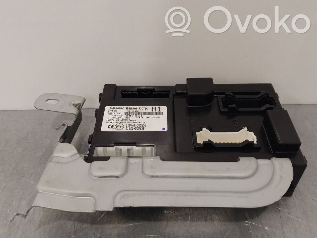 Nissan Leaf II (ZE1) Modul de control caroserie central 