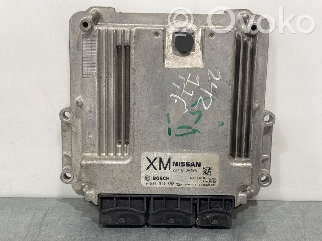 Nissan Qashqai Unité de commande, module ECU de moteur