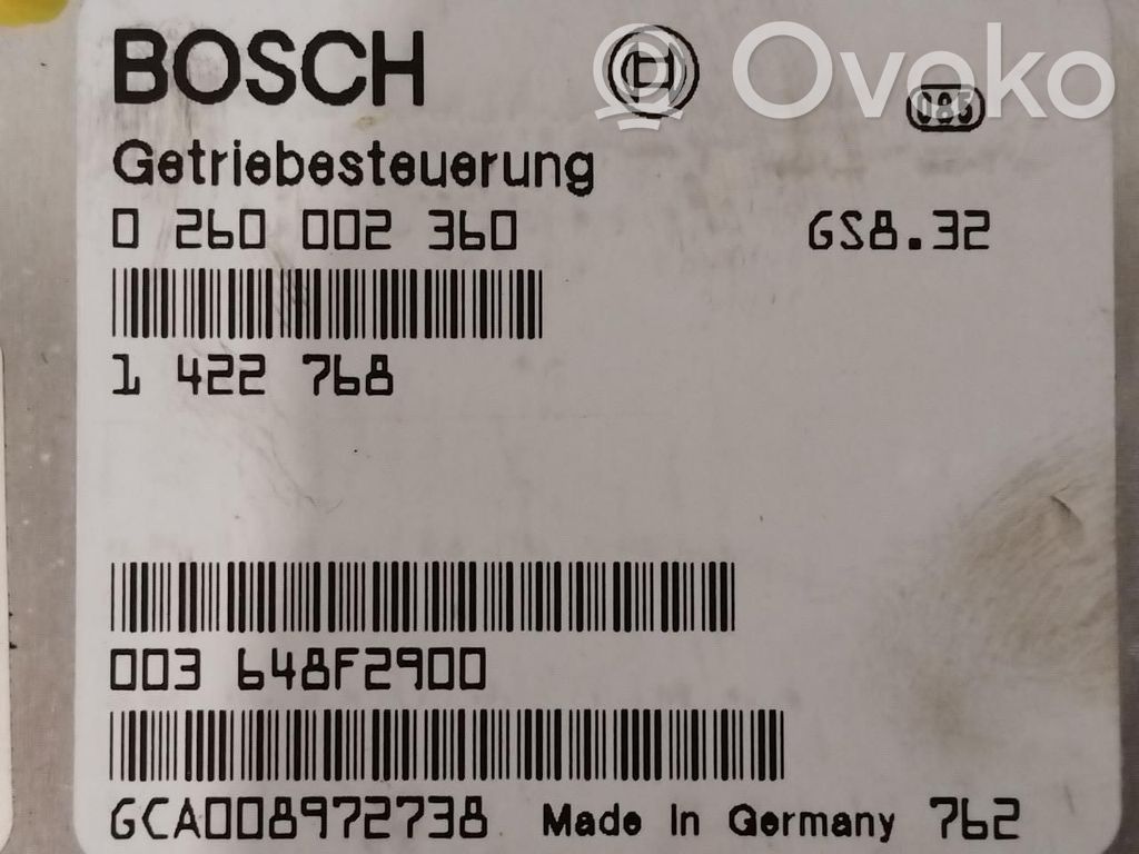BMW 5 E39 Unidad de control/módulo de la caja de cambios 