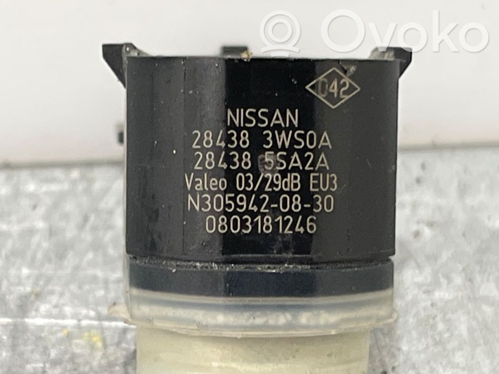 Nissan Leaf II (ZE1) Przycisk / Włącznik czujnika parkowania PDC 