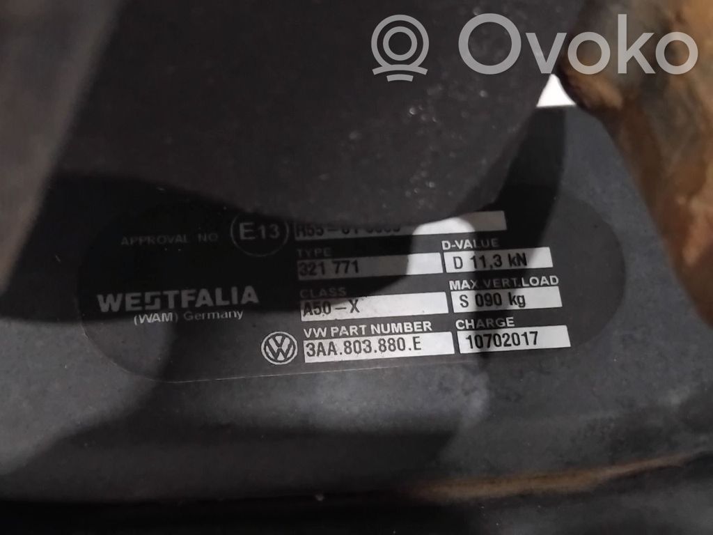 Volkswagen PASSAT B7 Hak holowniczy 