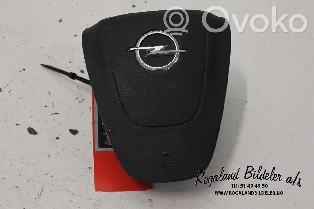 Opel Astra J Poduszka powietrzna Airbag kierownicy 