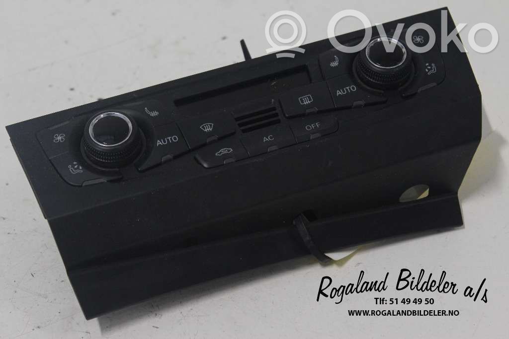 Audi A4 S4 B8 8K Mascherina climatizzatore/regolatore riscaldamento 