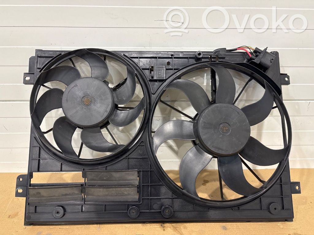 Volkswagen PASSAT B7 Suport ventilator radiator 