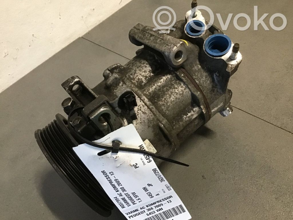 Peugeot 308 Kompresor / Sprężarka klimatyzacji A/C 