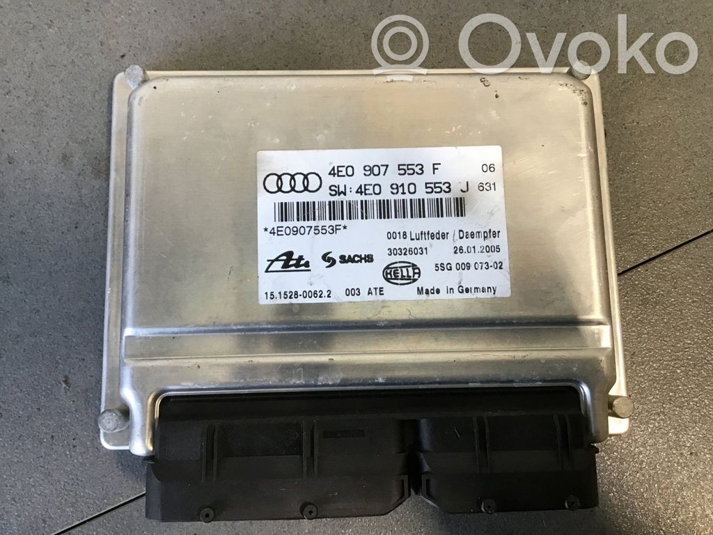 Audi A8 S8 D3 4E Interruptor de altura/modo de la suspensión