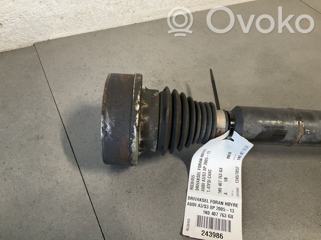 Audi A3 S3 8P Arbre d'entraînement avant