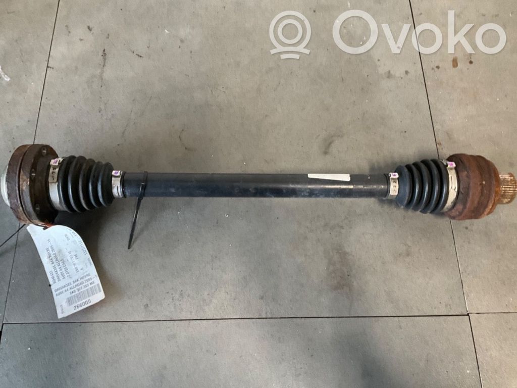Audi A4 S4 B8 8K Eje de transmisión trasero 