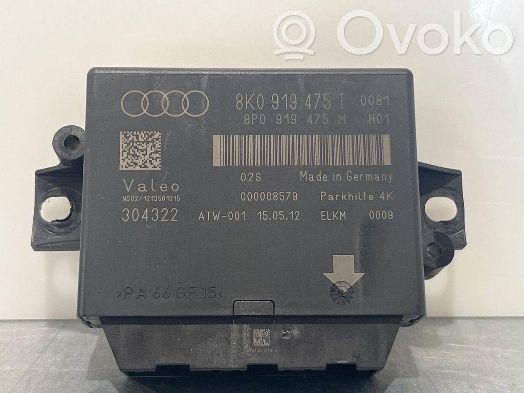 Audi Q5 SQ5 8R Centralina/modulo sensori di parcheggio PDC