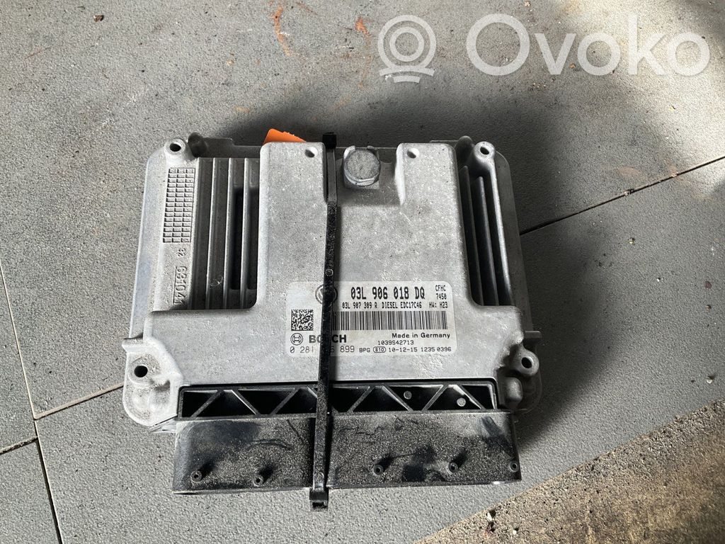 Volkswagen Touran II Komputer / Sterownik ECU silnika