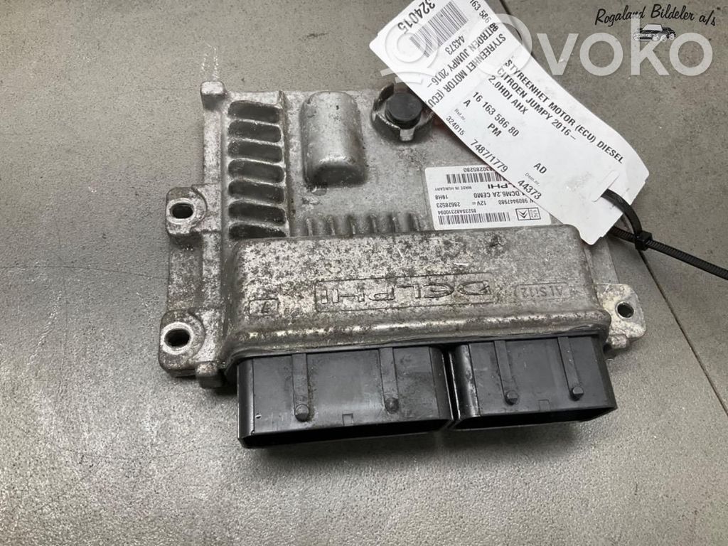 Citroen Jumpy Unité de commande, module ECU de moteur