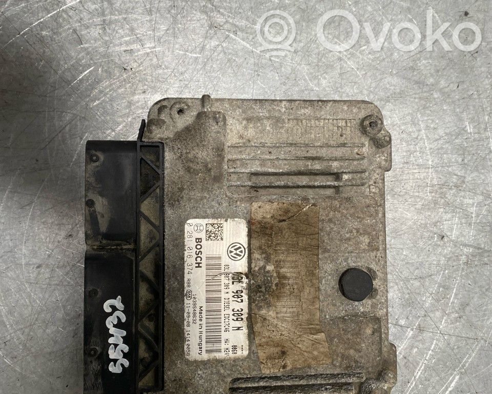 Volkswagen PASSAT B7 Unidad de control/módulo ECU del motor