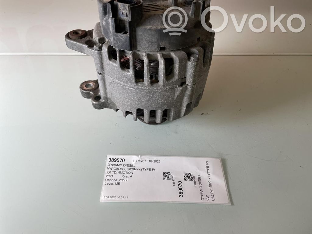 Volkswagen Caddy Lichtmaschine 