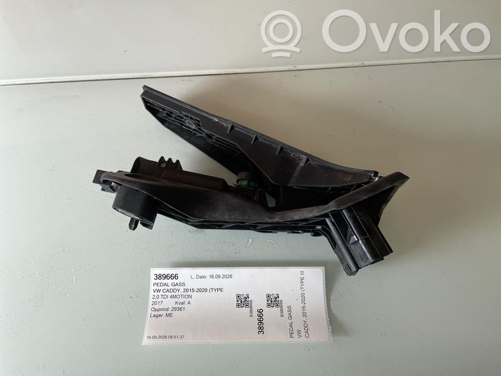 Volkswagen Caddy Pedał gazu / przyspieszenia 