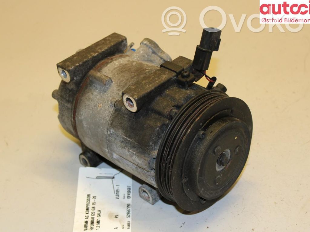Hyundai i20 (GB IB) Ilmastointilaitteen kompressorin pumppu (A/C) 