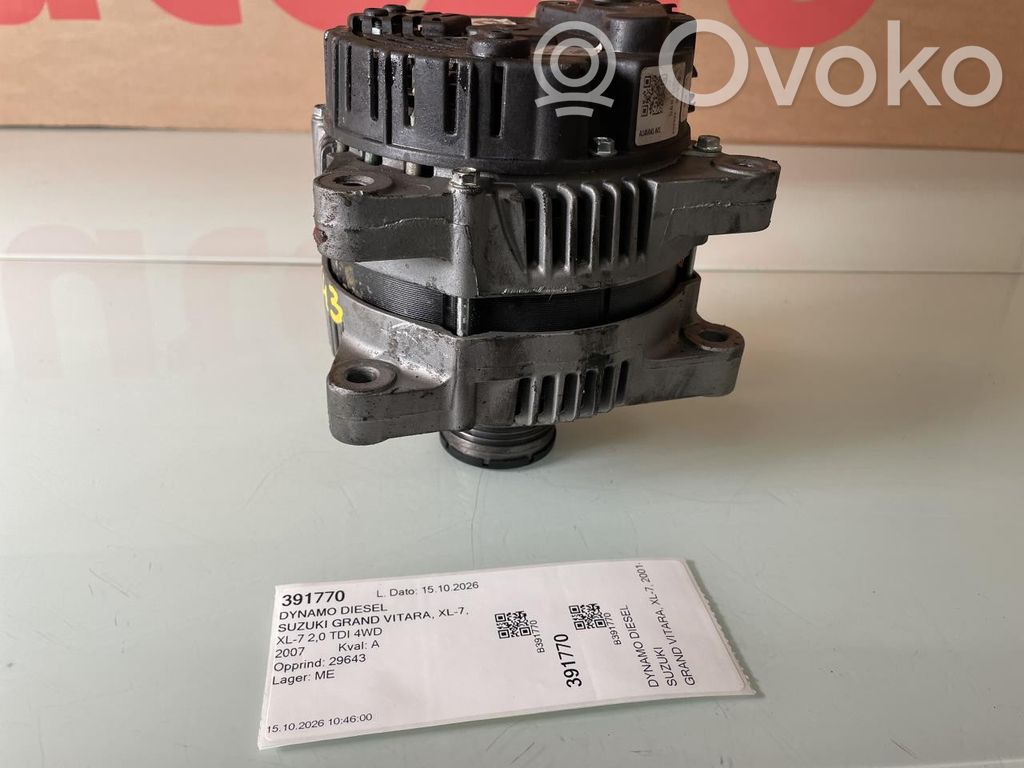 Suzuki XL7 I Generatore/alternatore 