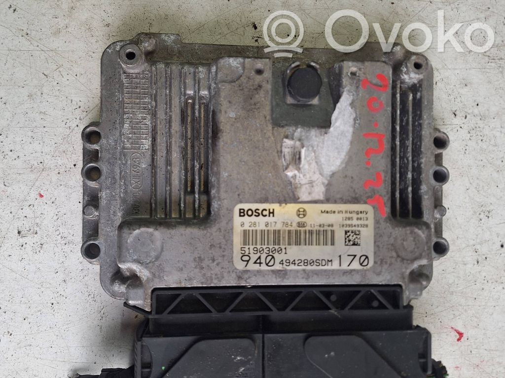 Alfa Romeo Giulietta Engine control unit/module 