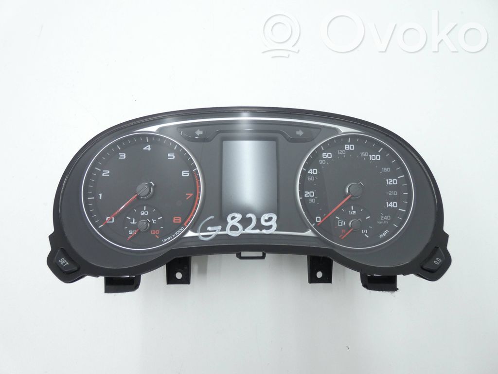 Audi A1 Speedometer (instrument cluster) 