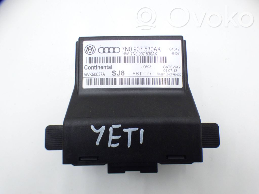 Módulo de control Gateway   7N0907530AK,5WK50037A