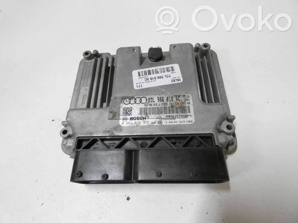 Audi A4 S4 B8 8K Engine control unit/module 