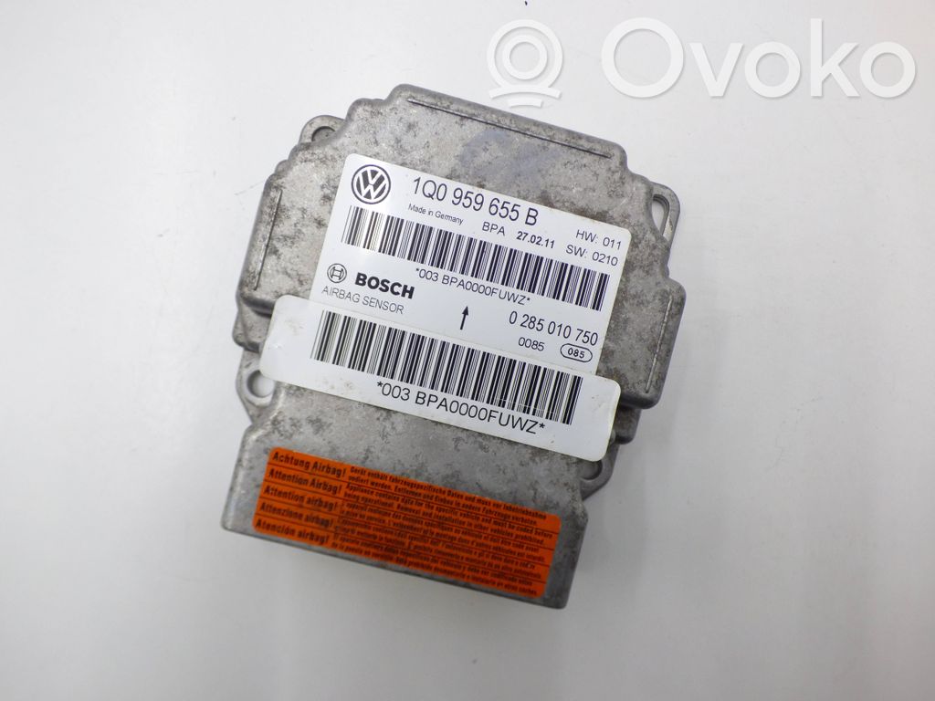 Volkswagen Eos Airbag control unit/module 