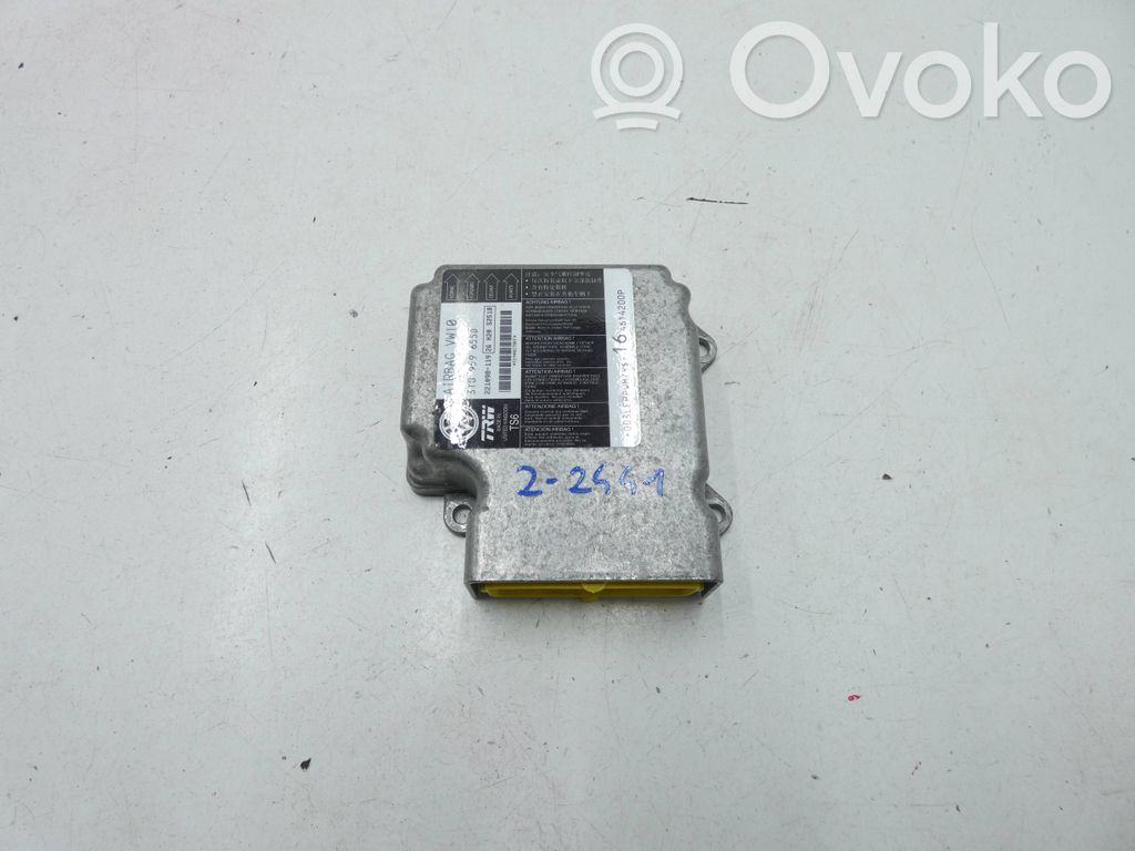Skoda Superb B6 (3T) Sterownik / Moduł Airbag 