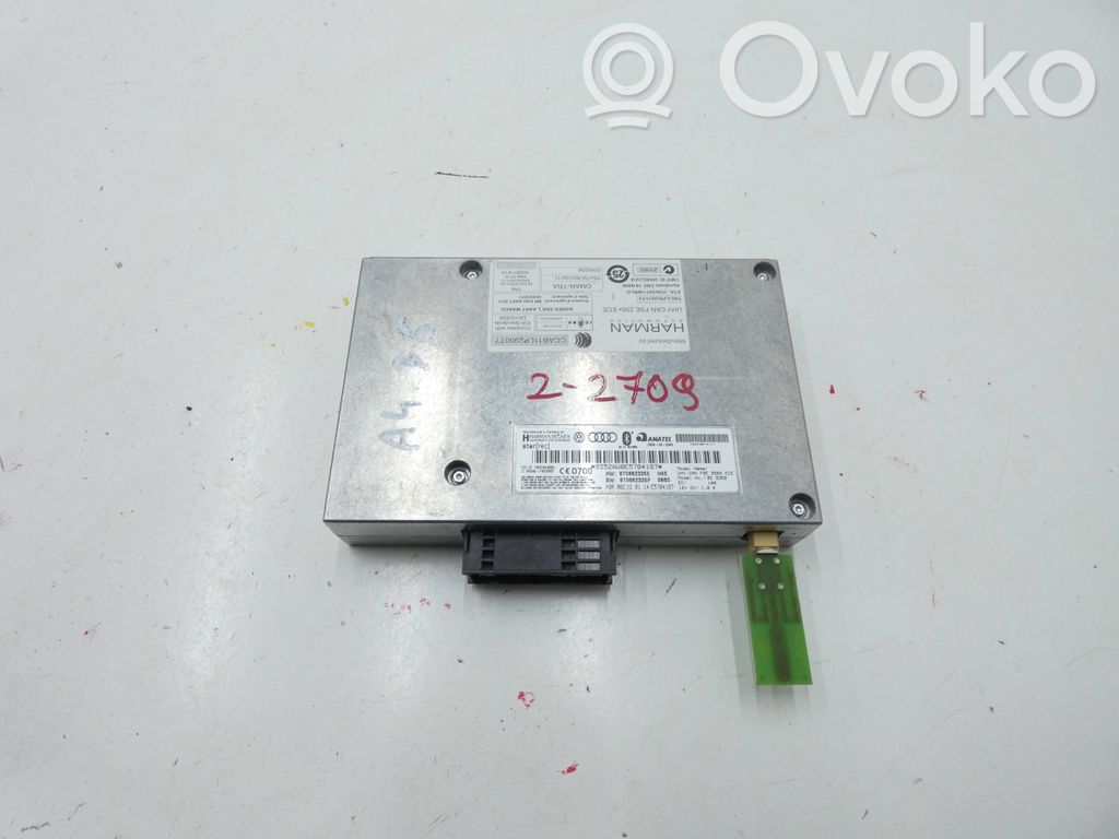 Audi A4 S4 B8 8K Moduł / Sterownik Bluetooth 