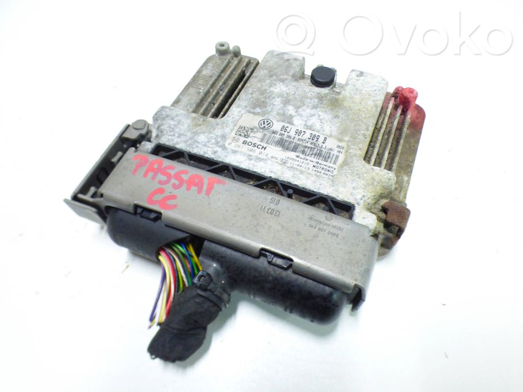 Engine control unit/module   06J907309B,0261S06014