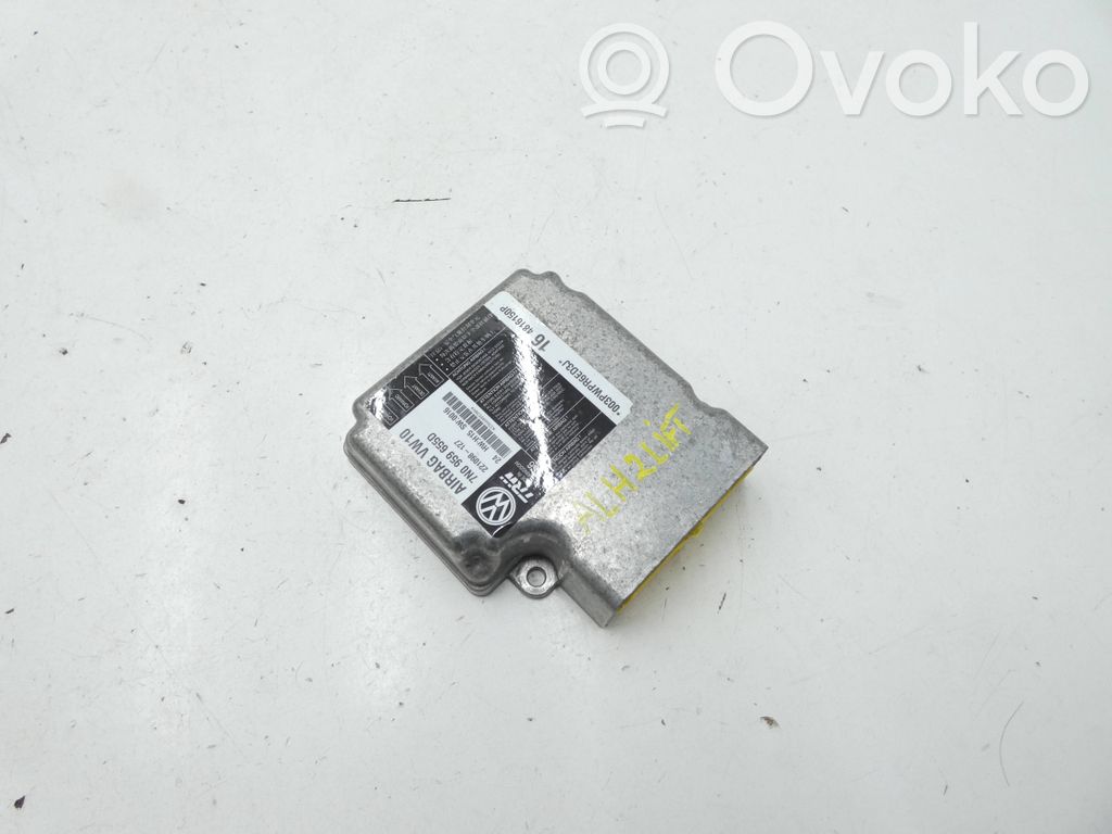 Seat Alhambra (Mk2) Airbag control unit/module 