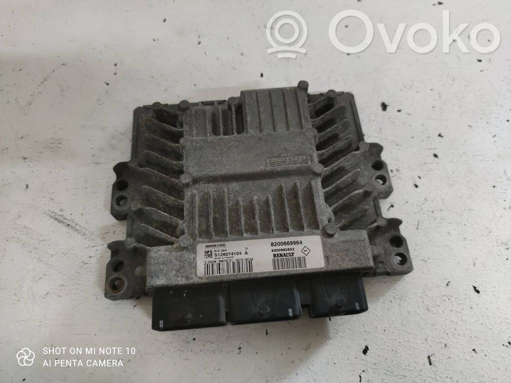 Renault Modus Moottorin ohjainlaite/moduuli (käytetyt) 
