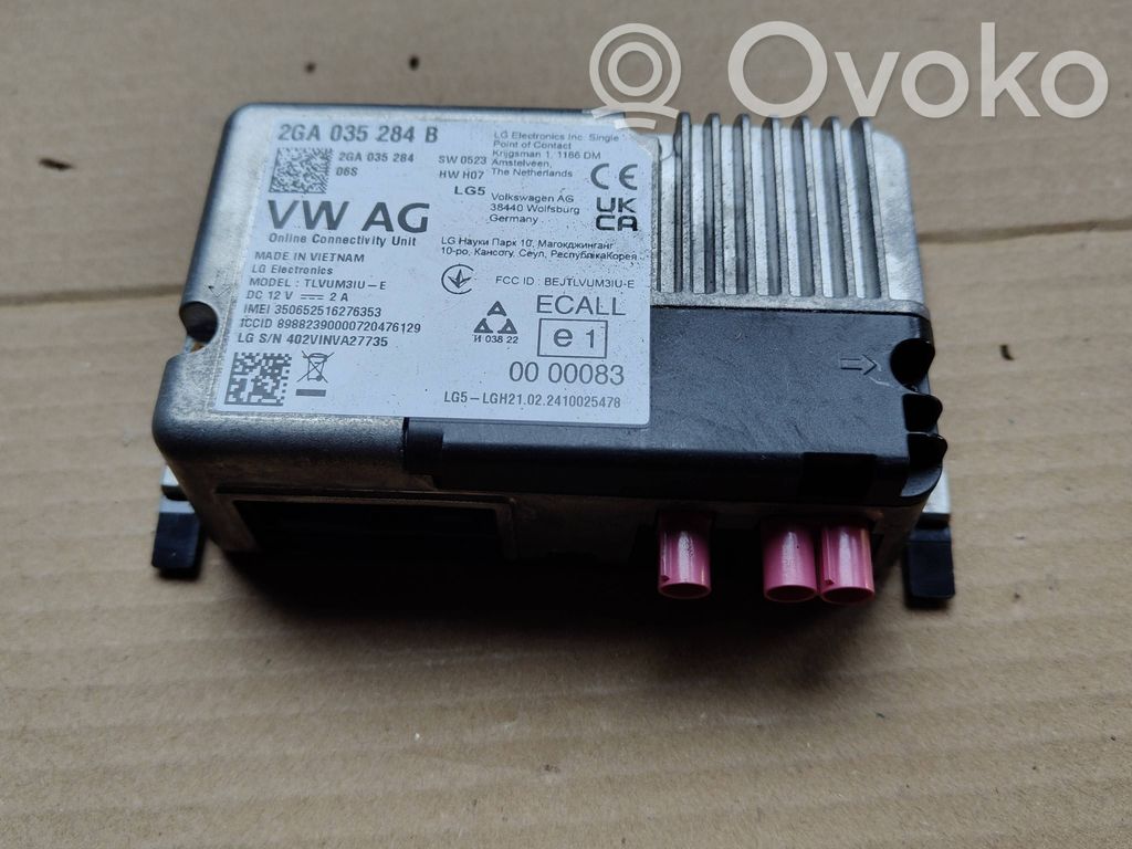 Skoda Fabia Mk4 (6VA) Interjera komforta antena 