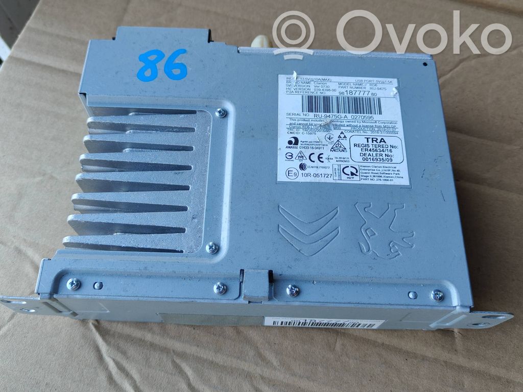 Peugeot Expert Radio / CD-Player / DVD-Player / Navigation 