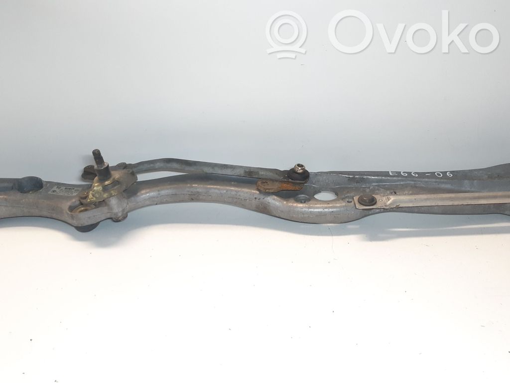BMW 7 E65 E66 Mechanizm i silniczek wycieraczek szyby przedniej / czołowej 