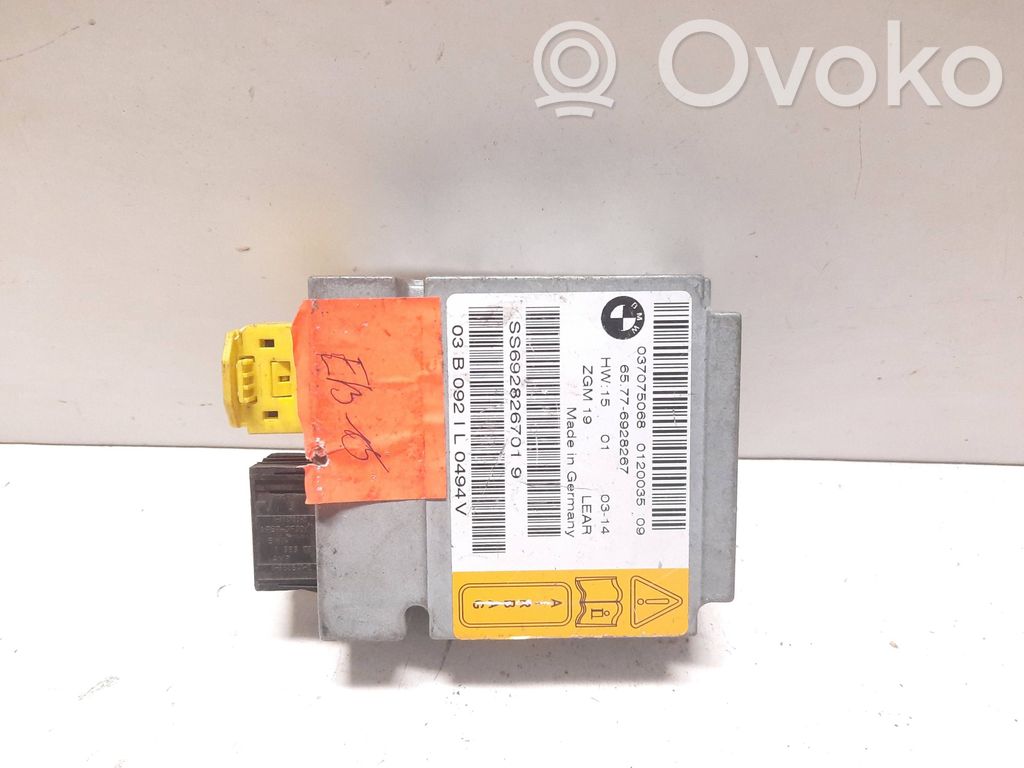 Unidad de control/módulo del Airbag   6928267