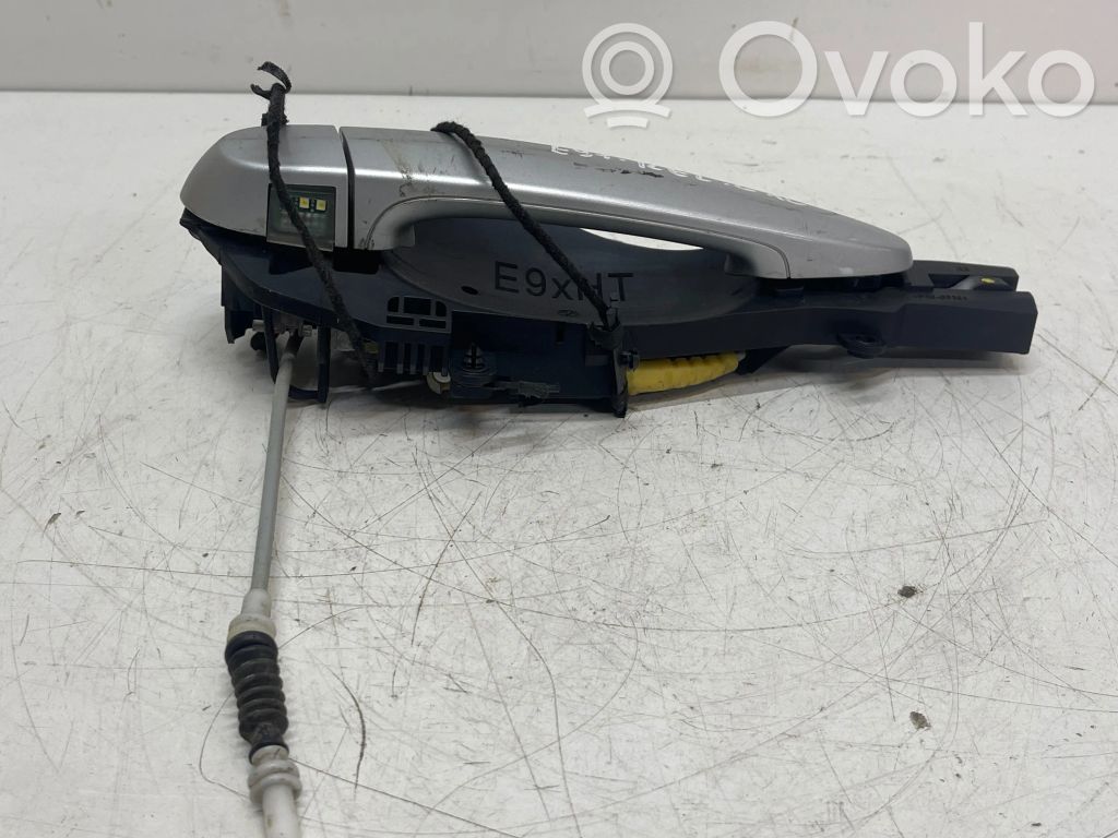Rear door exterior handle