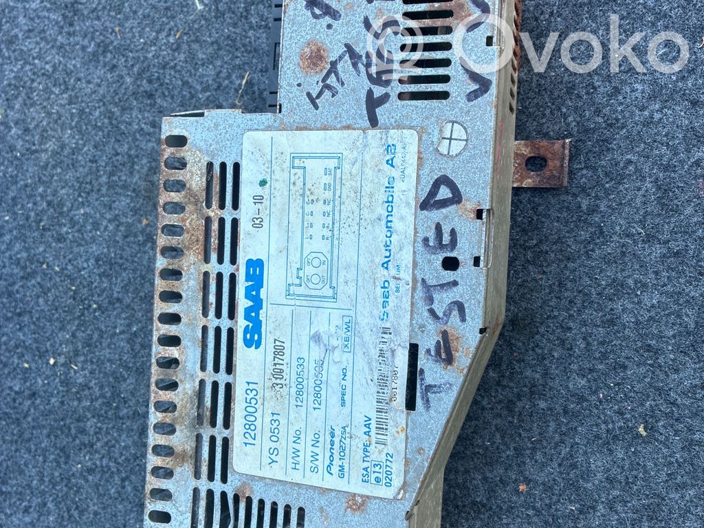 Saab 9-3 Ver2 Garso stiprintuvas 