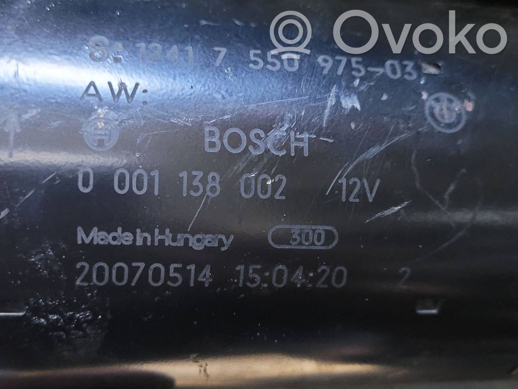 Anlasser   7550975,20070514,0001138002