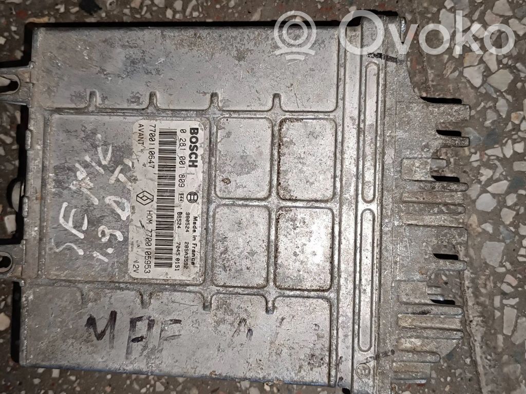 Renault Scenic I Engine control unit/module 