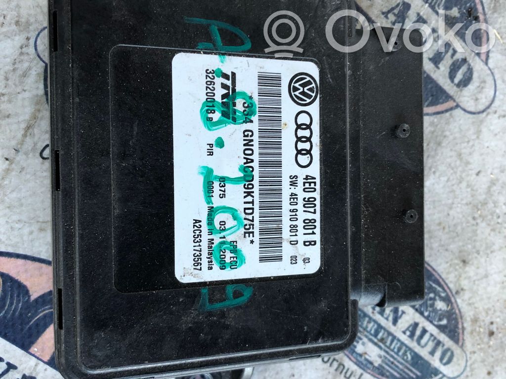 Audi A8 S8 D3 4E Hand brake control module 
