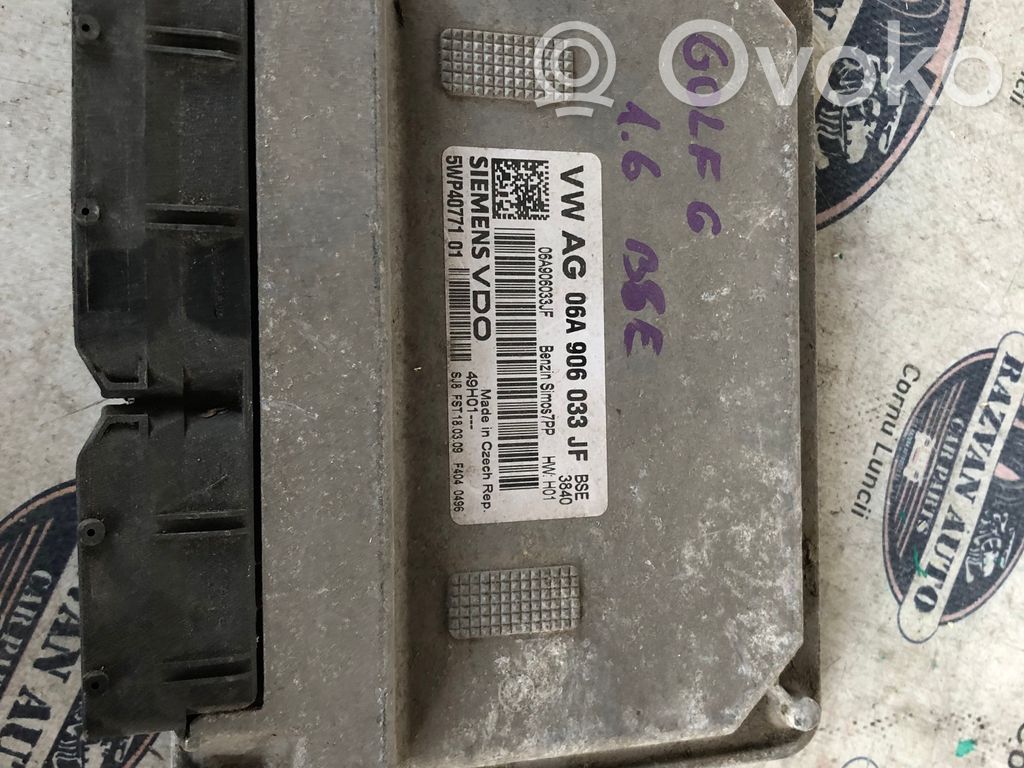 Engine control unit/module   06A906033JF,06A906033JF