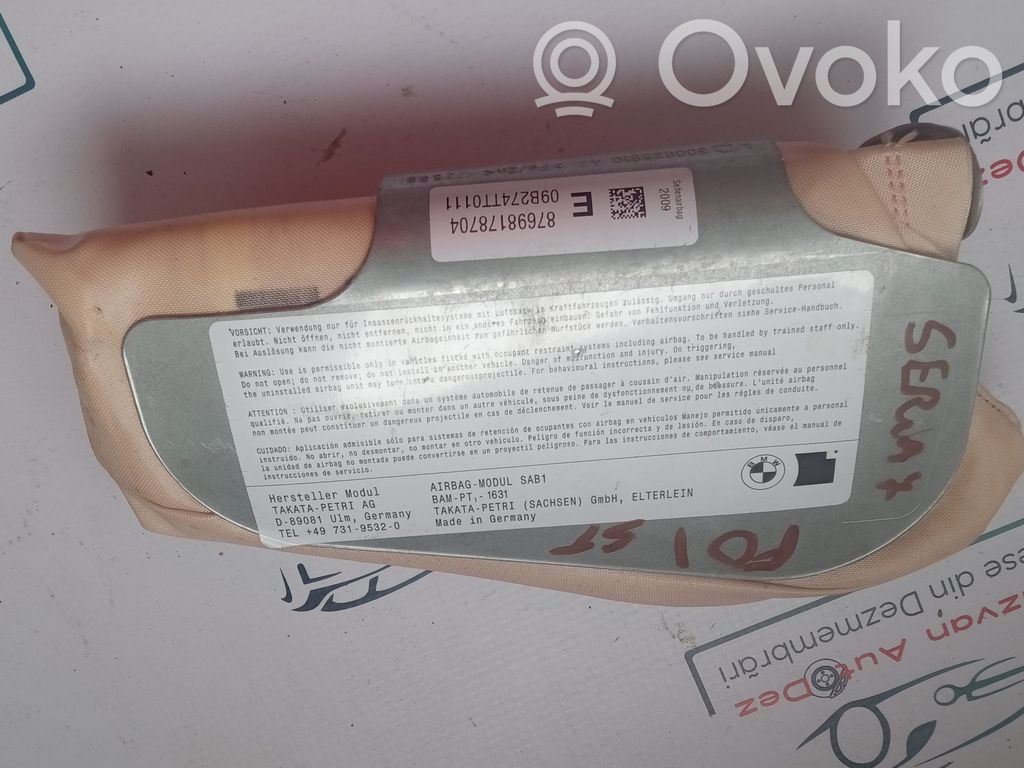 BMW 7 E23 Poduszka powietrzna Airbag fotela 