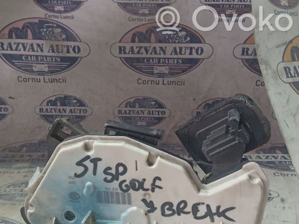Volkswagen Golf VII Zamek drzwi tylnych 
