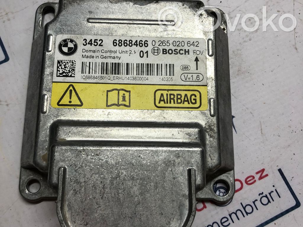 BMW iX3 G08 Sterownik / Moduł Airbag 