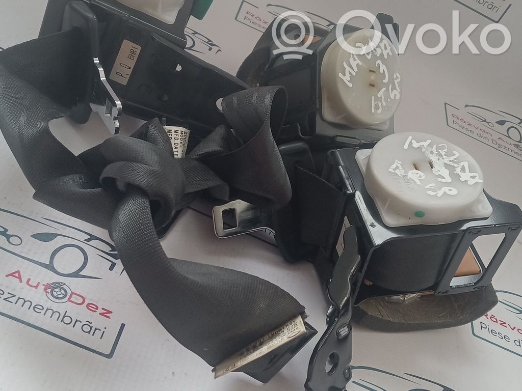 Mazda 3 juego de cinturones de seguridad 