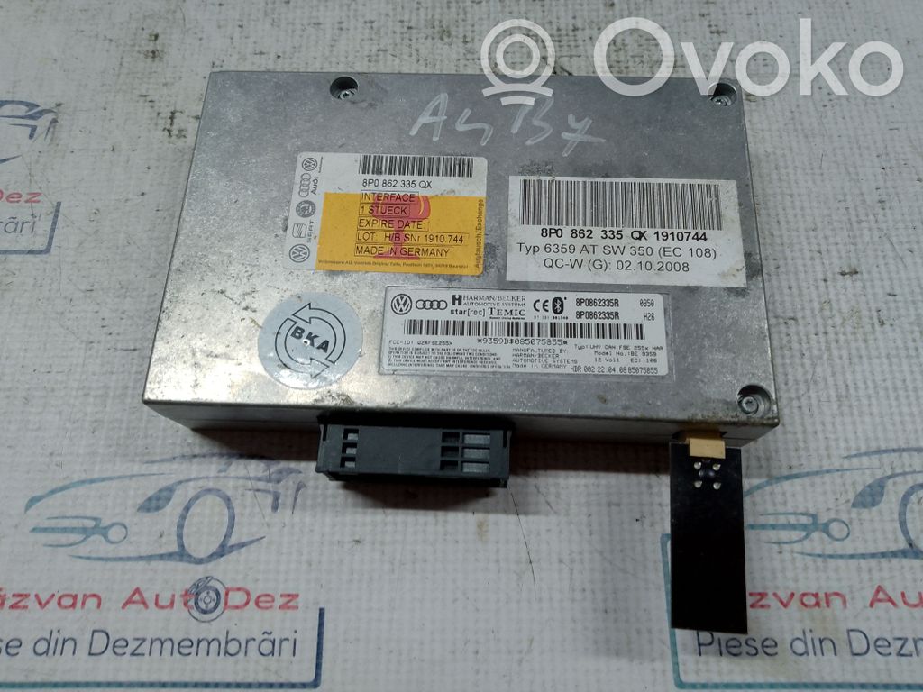 Unidad de control/módulo de bluetooth   8P0862335QX,23175,8P0862335QX