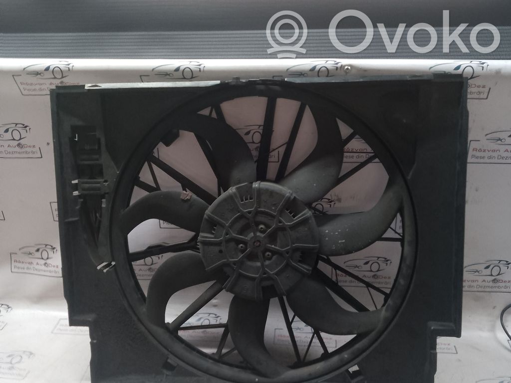 BMW 5 E60 E61 Elektrisks radiatoru ventilators 