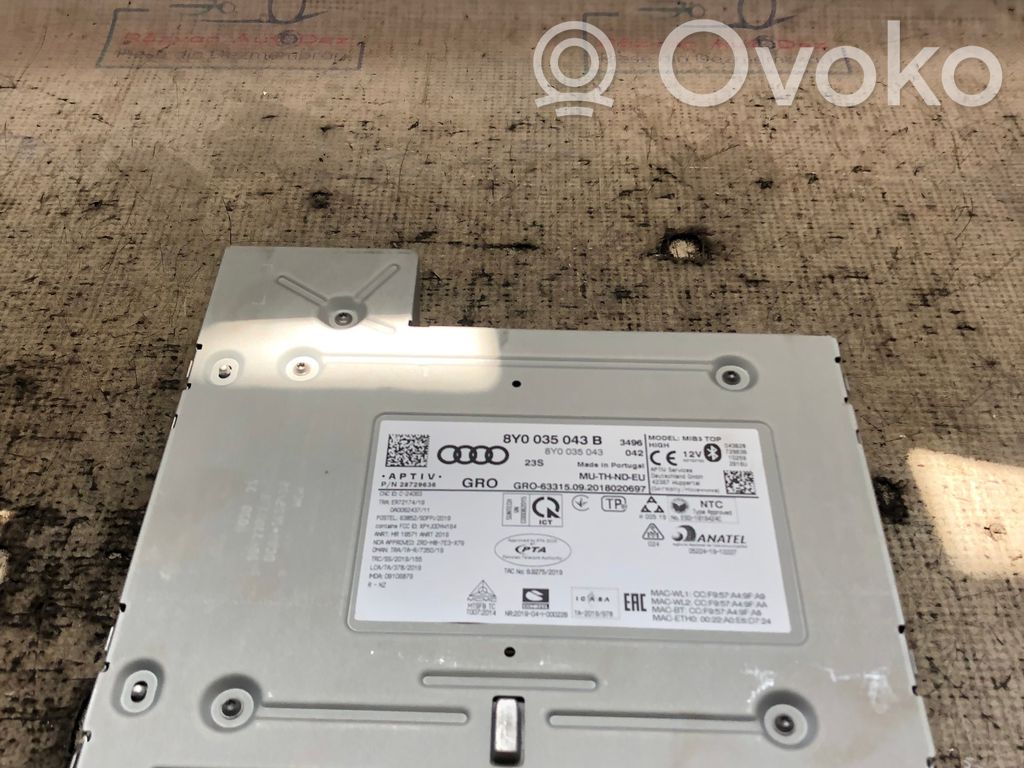 Audi A3 8Y Panel radia 